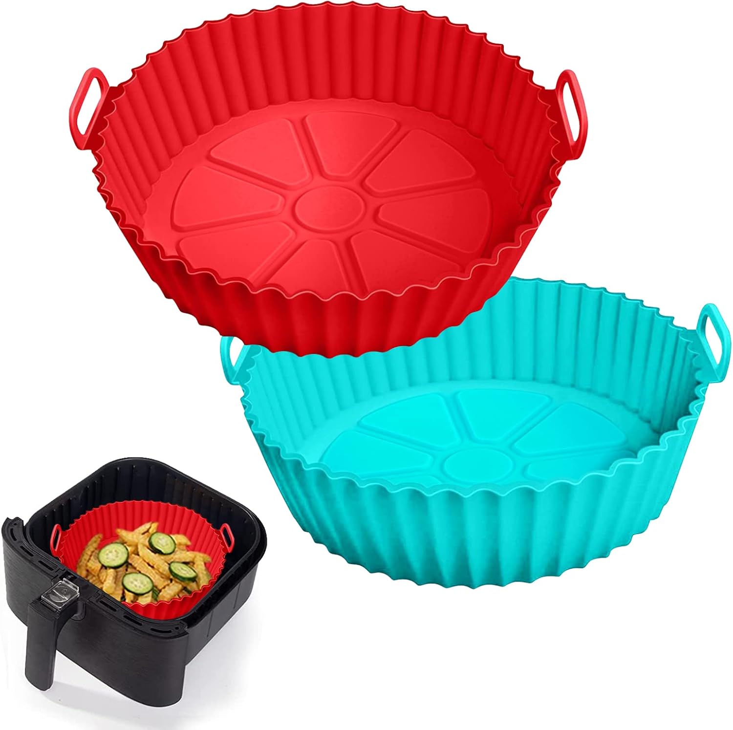 2 Pack Air Fryer Liners Pot