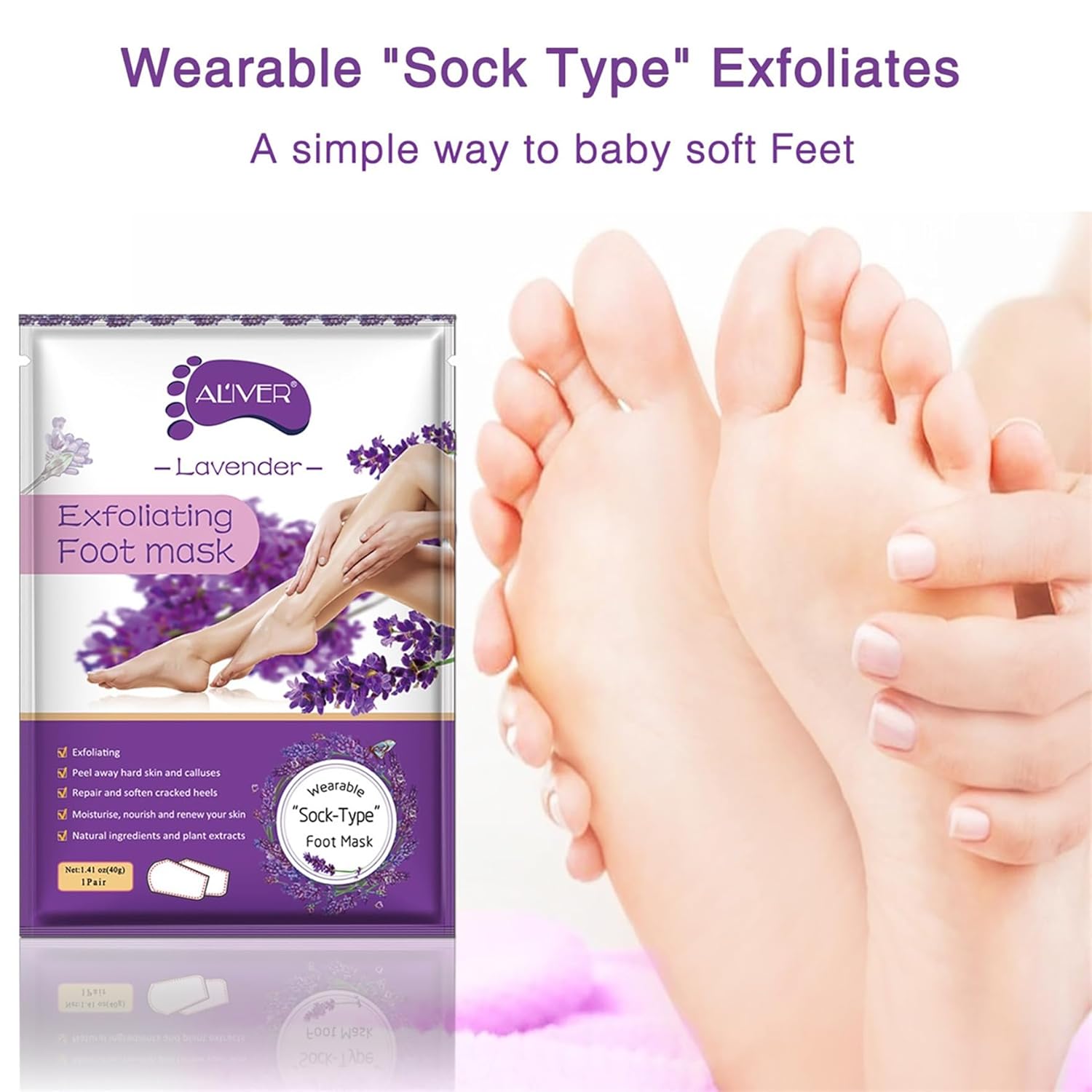 Baby Soft Feet Mask