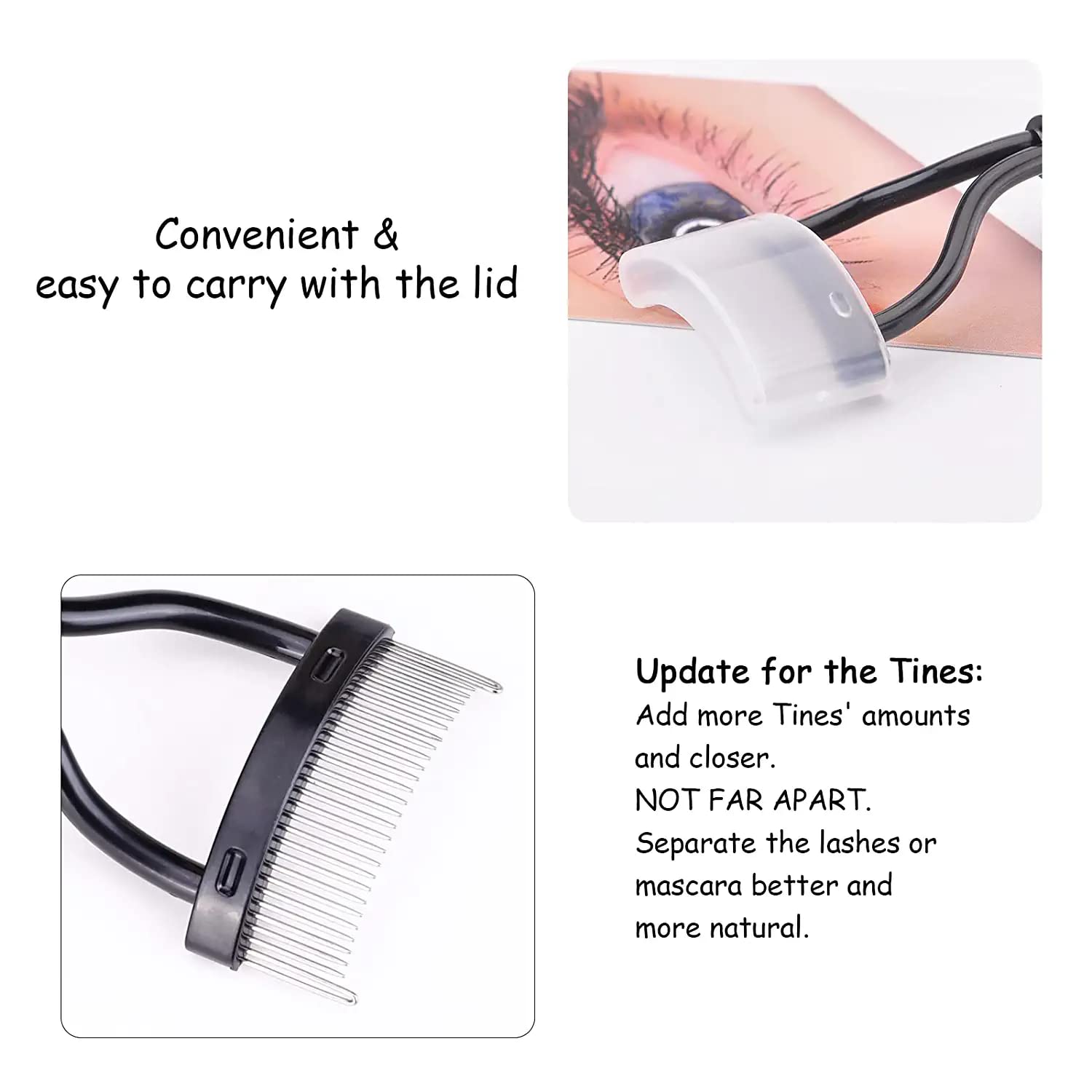 Eyelash Comb MSQ Eyelash Separator Mascara Applicator