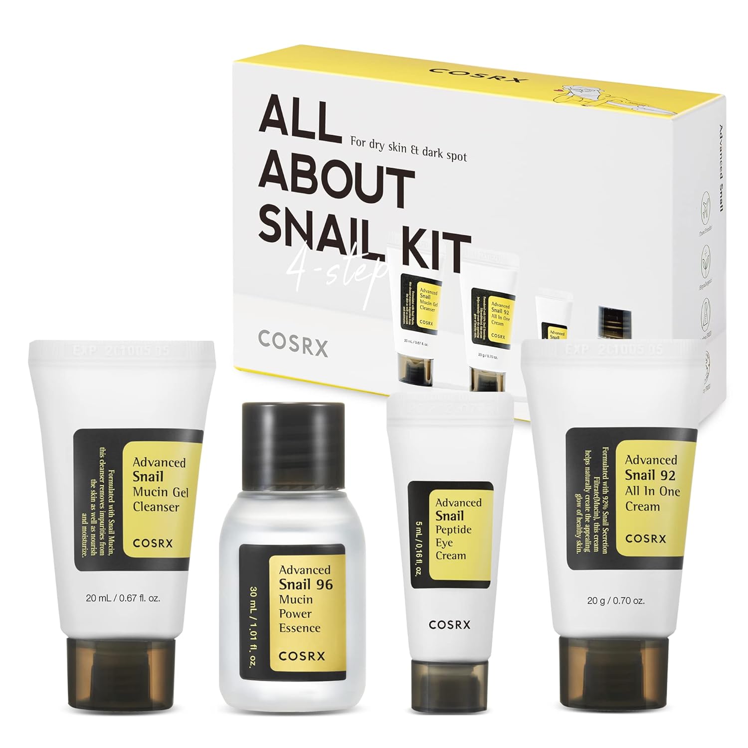 COSRX Snail Skincare Review