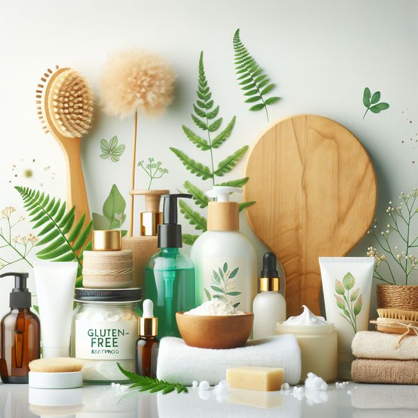 Gluten-free beauty products